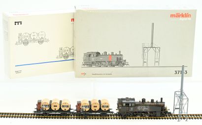 MÄRKLIN,Ho, two sets in box:
 - réf 37133,...
