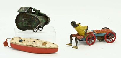 Set of 3 mechanical toys, as is:
- Fernand...