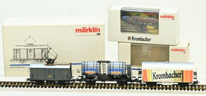 MÄRKLIN,Ho,réf 34831, 3457, 44321, three...