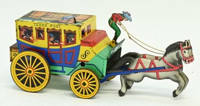 JOUSTRA, mechanical stagecoach, (32x13x 8cm)
to...