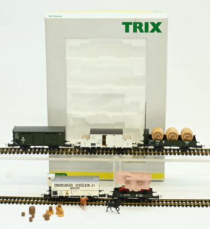 Trix, Ho, item no. 23936, set of 5 freight...