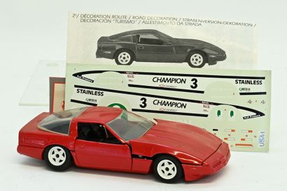 Majorette, 1/24th red Chevrolet Corvette...
