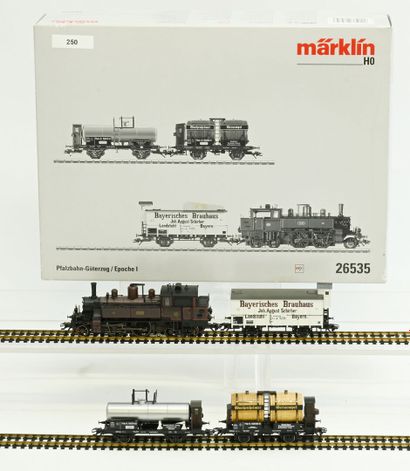 MÄRKLIN, Ho, ref 26535, Bavarian train set,...