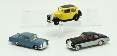 DINKY TOYS, Corgi, Eligor: 3 vehicles in...