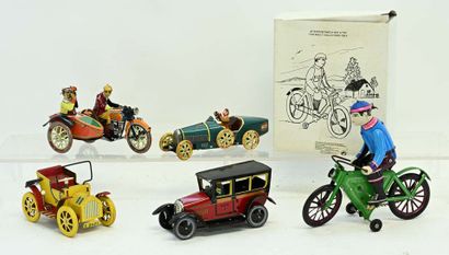 Hojalata, Collection Presse et divers 5 tinplate...