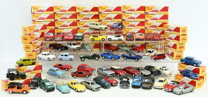 SOLIDO, reissue, 53 vehicles, 1/43 condition...