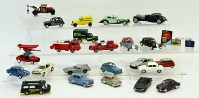SOLIDO, Norev, Corgi, Polistil, 24 vehicles...