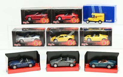 Maisto: 8 cars in 1/43 scale, mint condition...