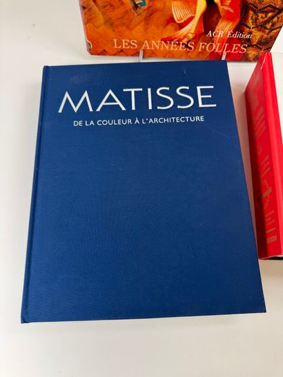 Lot of books: - MATISSE - De la couleur à...