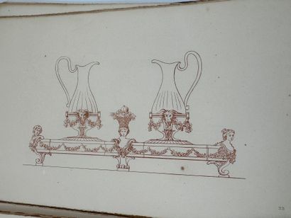Ancienne Orfèvrerie Louis XVI. Recueil de...