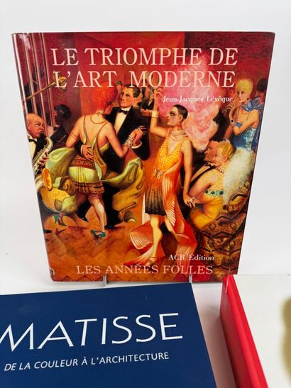 Lot of books: - MATISSE - De la couleur à...