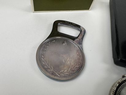 CHRISTOFLE. Napoleon Emperor silver-plated...
