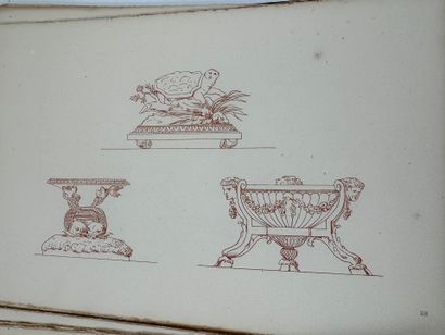 Ancienne Orfèvrerie Louis XVI. Recueil de...