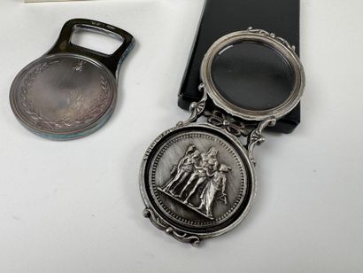 CHRISTOFLE. Napoleon Emperor silver-plated...