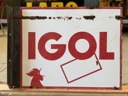 IGOL. 61 x 45 cm. rectangular, polychrome...