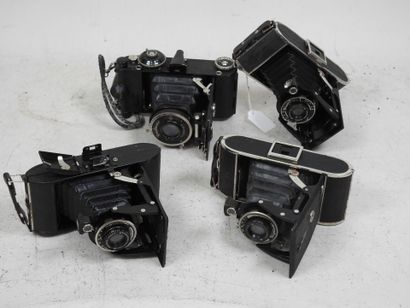 Set of four VOIGTLÄNDER bellows cameras:...