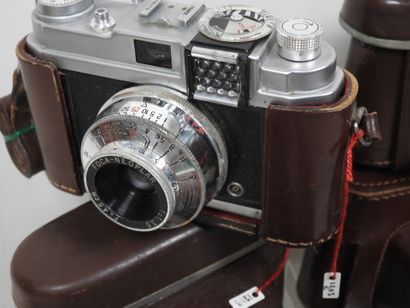 Set of seven FOCA SPORT cameras with various...