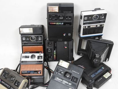 Set of ten KODAK EK miscellaneous cameras.
(as...
