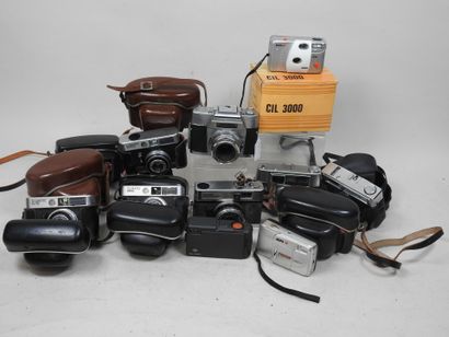 Set of a dozen cameras, including ALPHA and...