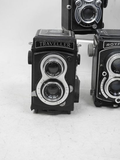 Set of six bi-objective cameras of various...
