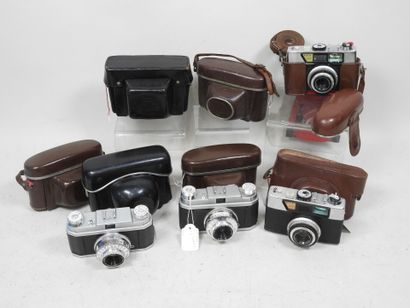 Set of six FOCA SPORT cameras, various models...