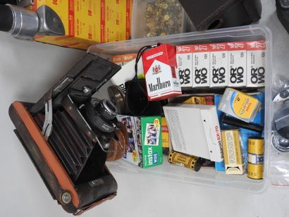 mportant set of goodies, spare parts, blank...