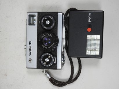 Set of six ROLLEI cameras including:
- ROLLEI...
