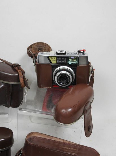 Set of six FOCA SPORT cameras, various models...