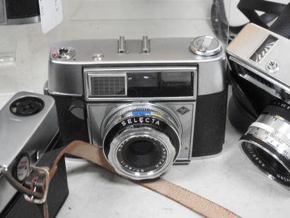 Set of a dozen cameras, including ALPHA and...