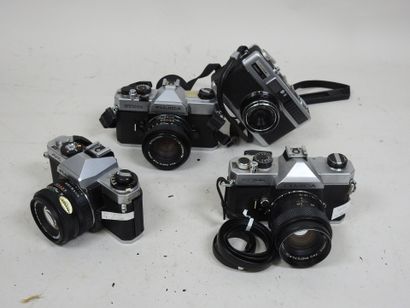 Set of six FUJICA cameras: 
- three FUJICA...