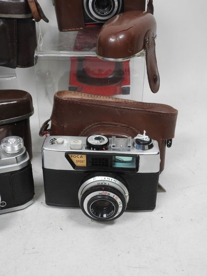 Set of six FOCA SPORT cameras, various models...