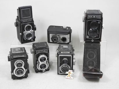 Set of six bi-objective cameras of various...