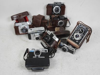 Important set of FERRANIA cameras.