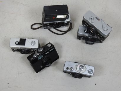 Set of six ROLLEI cameras including:
- ROLLEI...