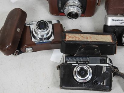 Set of six VOIGTLÄNDER cameras, including...