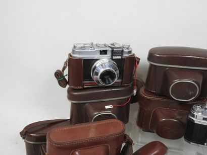 Set of seven FOCA SPORT cameras with various...