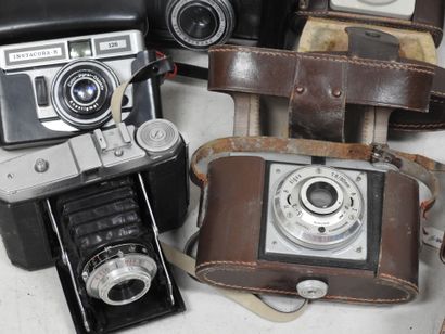 Set of a dozen DACORA cameras of various...