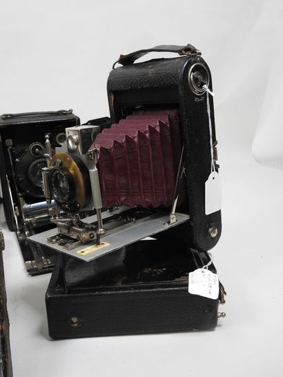 Set of five small 9 x 12 photographic chambers...