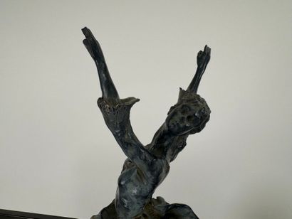École du XXe.
La danseuse.
Sujet en résine...