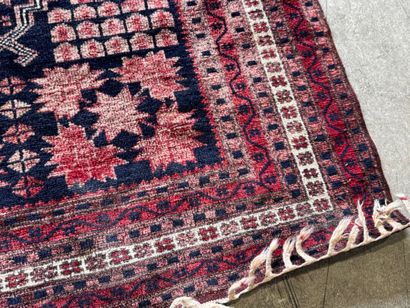 IRAN. 
Hand-knotted polychrome wool carpet...