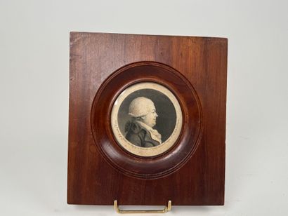 School, late 19th century.
Bust of a man...
