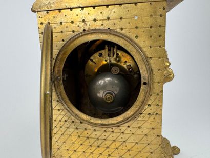 Louis XIV style chased and gilt bronze terminal...