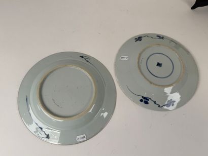 CHINA, 19th century. 
Two circular plates...