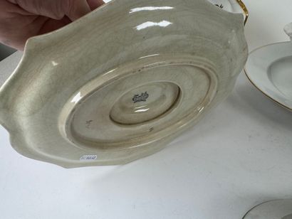 Important porcelain and earthenware polychrome...