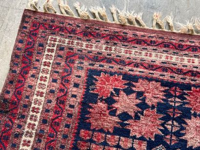 IRAN. 
Hand-knotted polychrome wool carpet...