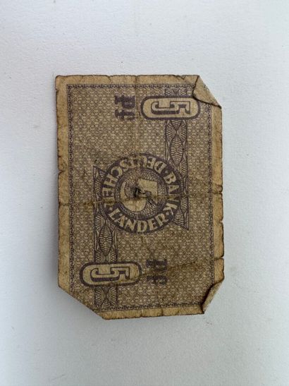 Lot of banknotes, assignats and coupons.
(wear,...