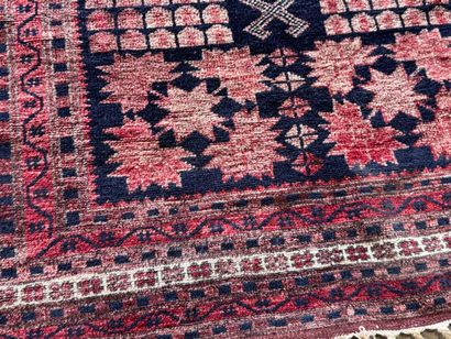 IRAN. 
Hand-knotted polychrome wool carpet...