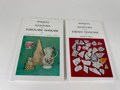 HENRI CURTIL Marque et signatures des faïences...