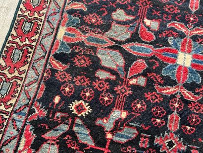 IRAN. 
Hand-knotted polychrome wool carpet...