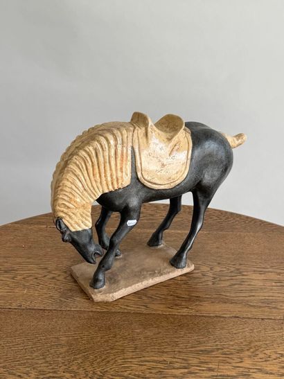 CHINA, 20th century.
TANG style.
Terracotta...